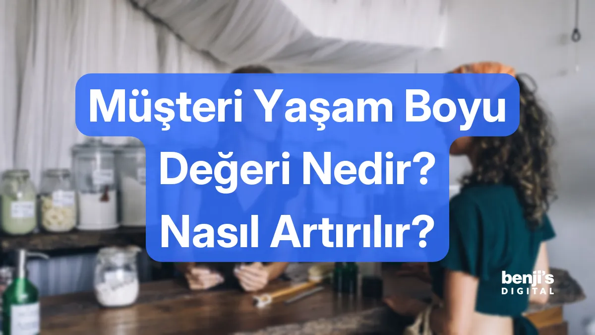 E-ticarette müşteri yaşam boyu değeri nedir kapak görseli, şarküteri tezgâhında sohbet eden bir satıcı ve müşteri