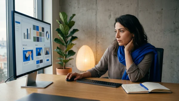 Coordinated campaign creative set with matching social graphics, a display ad, and an email layout