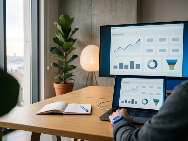 Search-term report on screen with negative keywords being added to control ad spend