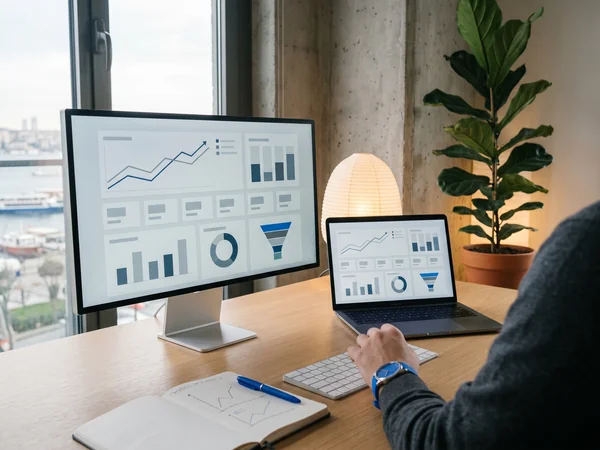 Analytics dashboard showing rising ROAS and conversion charts for X ad campaigns